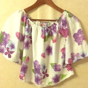 Floral Top Size S-M